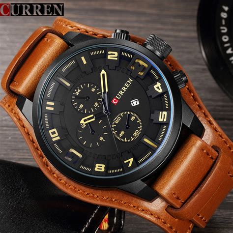 men's strap watches|best leather strap men's watches.